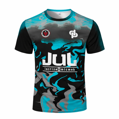MAILLOT - SHADOW NOIR & TURQUOISE