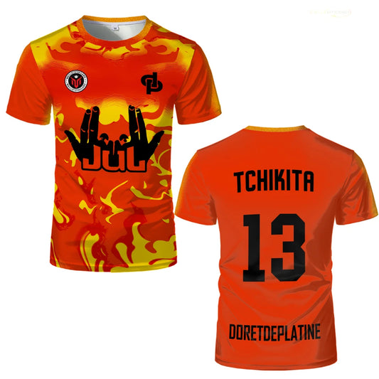 JERSEY TCHIKITA - ROUGE